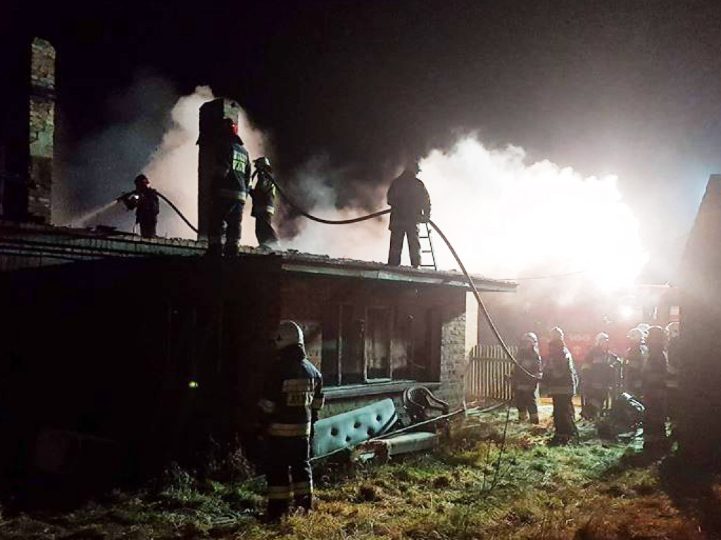 KALISZKOWICE KALISKIE: Pożar budynku mieszkalnego