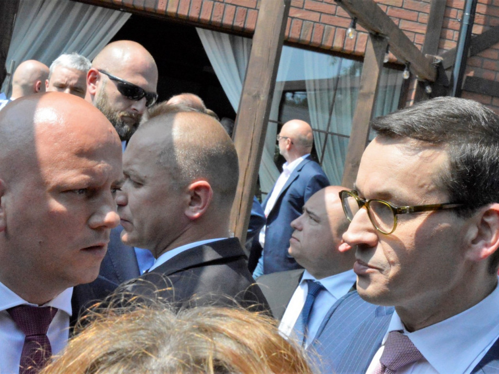 Konferencja z udziałem premiera Morawieckiego