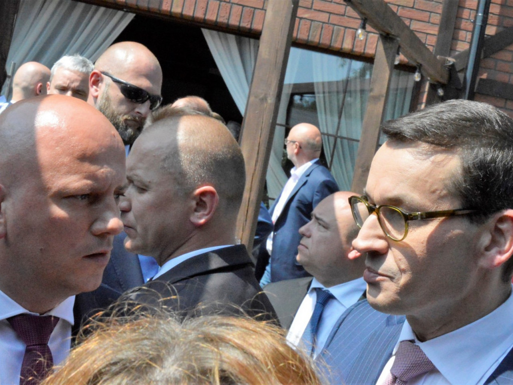 Konferencja z udziałem premiera Morawieckiego