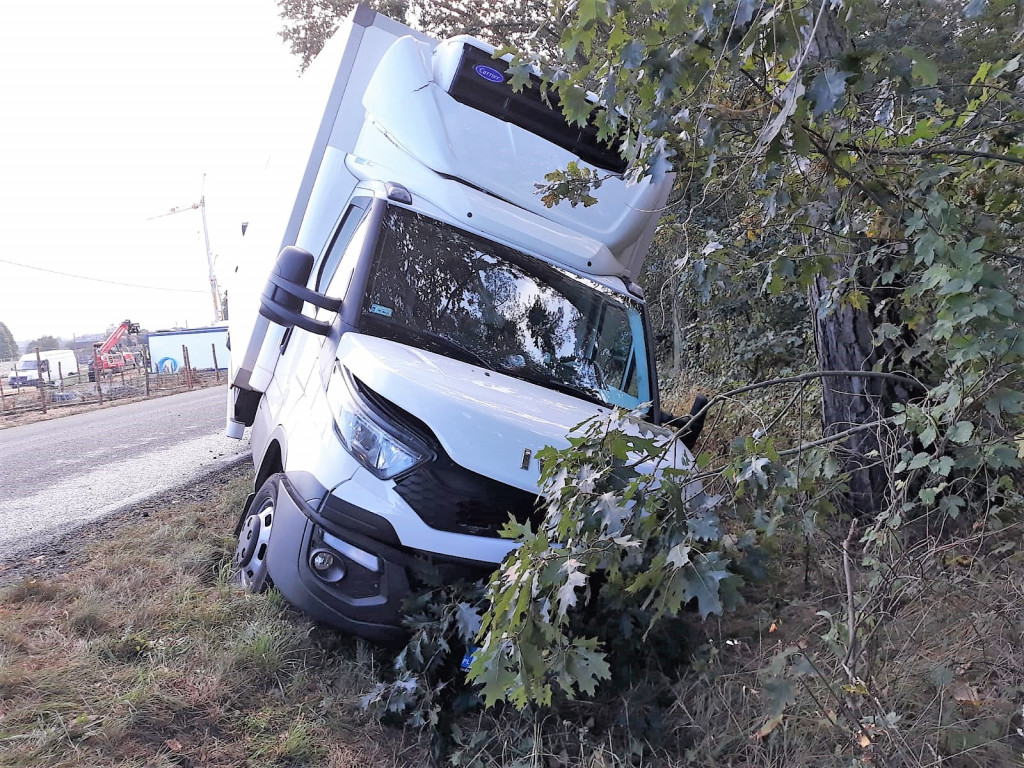 Zderzenie na drodze w Przedborowie