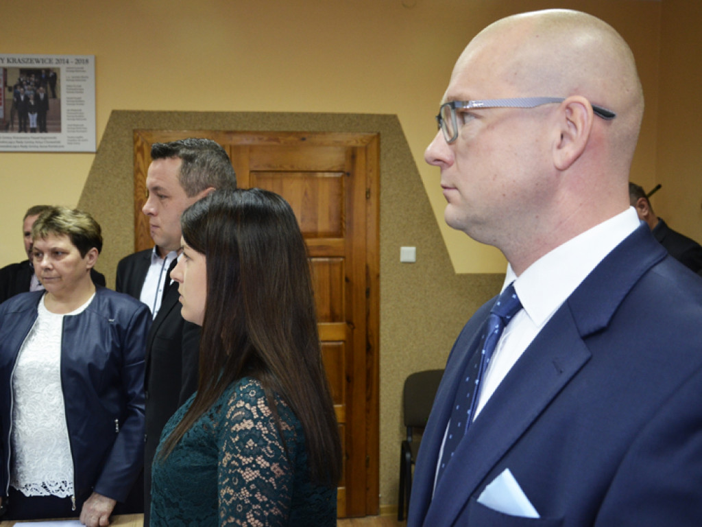 Artur Chowański i Stanisława Zdych na czele kraszewickiej Rady