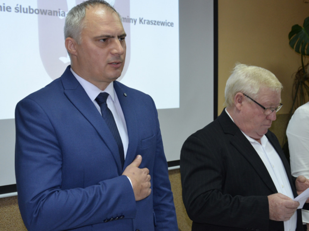 Artur Chowański i Stanisława Zdych na czele kraszewickiej Rady