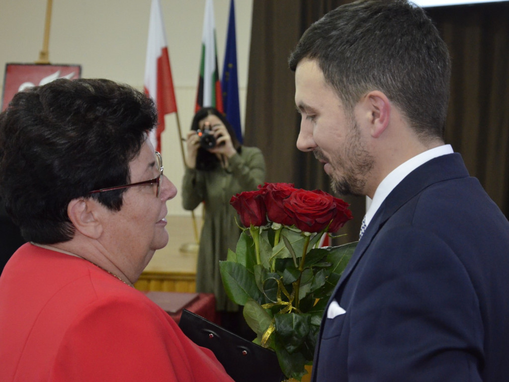 Burmistrz Maksymilian Ptak złożył ślubowanie