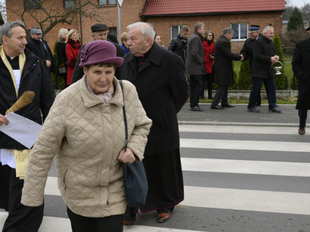 Uroczyste otwarcie blisko 12-kilometrowego odcinka drogi Krążkowy - Mikorzyn