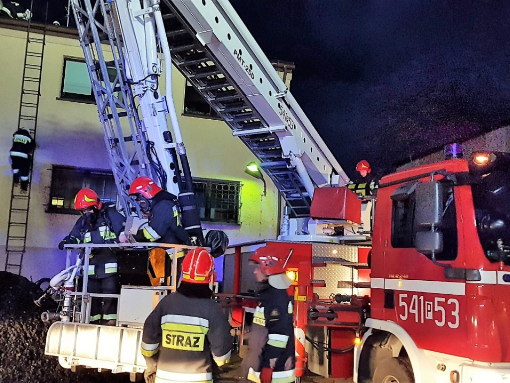 Pożar sadzy w kominie (FILM)