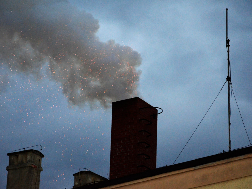 Pożar sadzy w kominie (FILM)