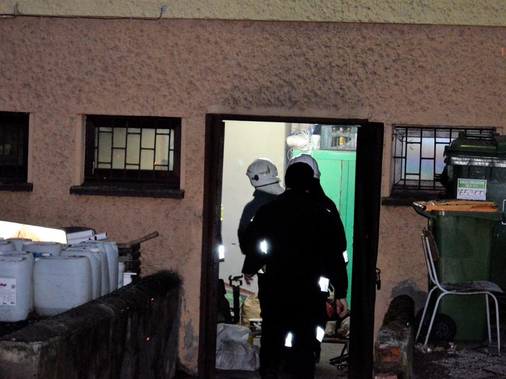 Pożar sadzy w kominie (FILM)