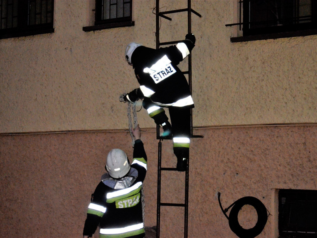 Pożar sadzy w kominie (FILM)