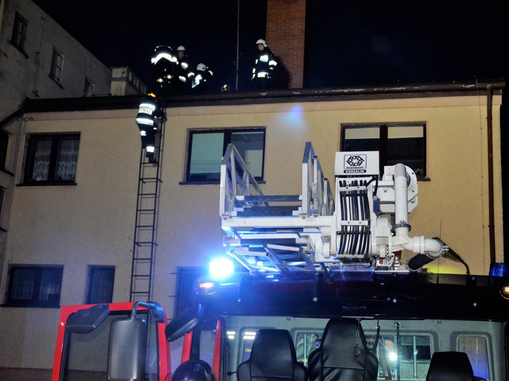 Pożar sadzy w kominie (FILM)