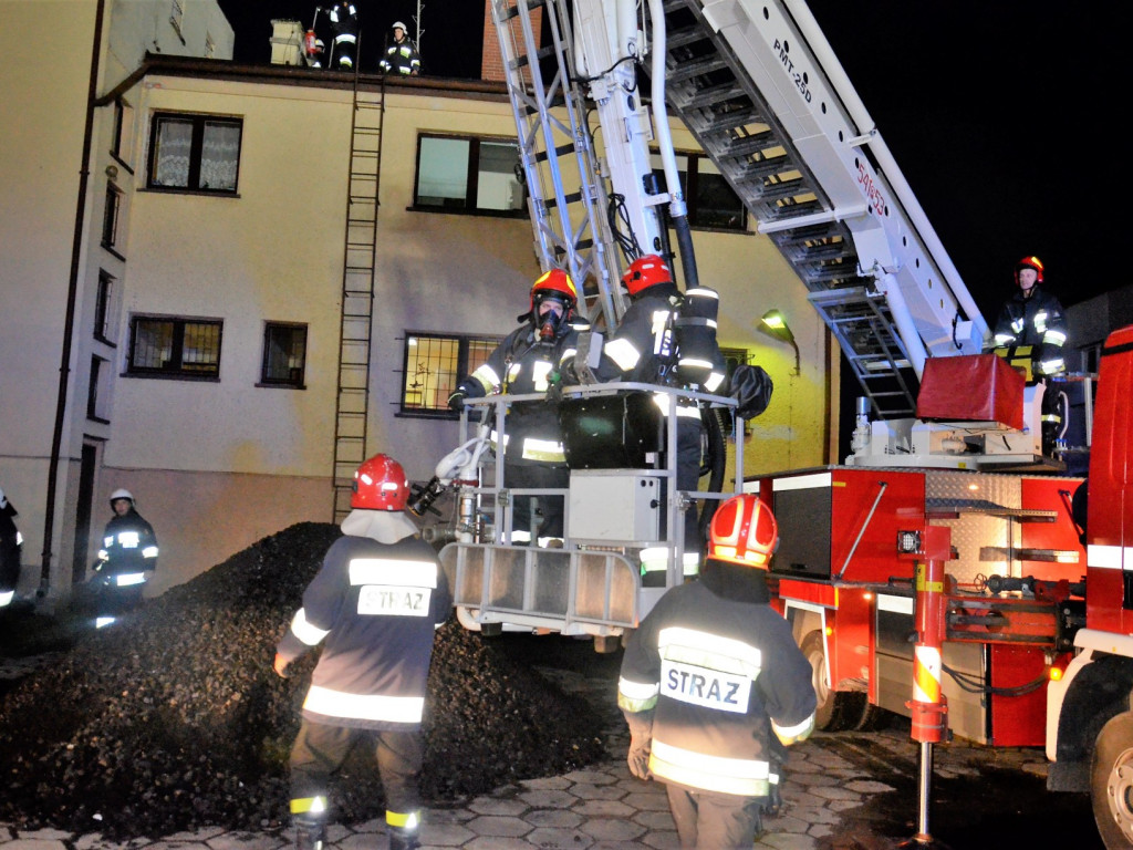 Pożar sadzy w kominie (FILM)