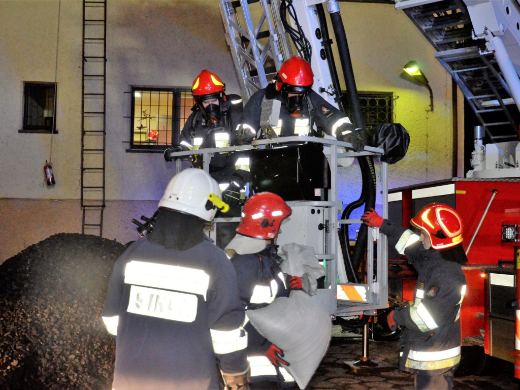 Pożar sadzy w kominie (FILM)