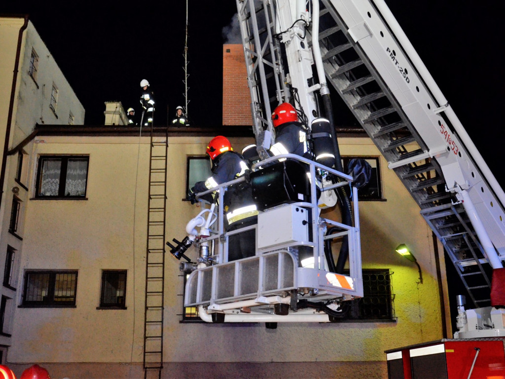 Pożar sadzy w kominie (FILM)