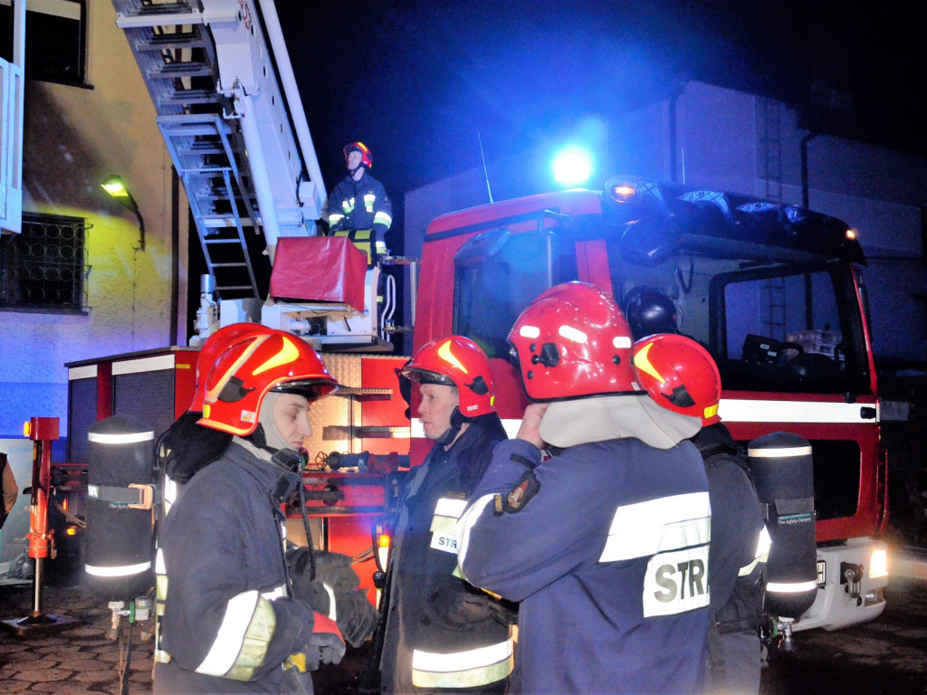 Pożar sadzy w kominie (FILM)