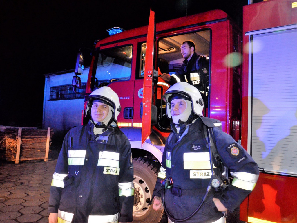 Pożar sadzy w kominie (FILM)