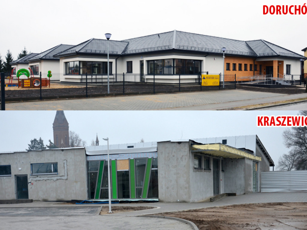 DORUCHÓW/KRASZEWICE: Oddziały żłobkowe oddane do użytku (aktualizacja)