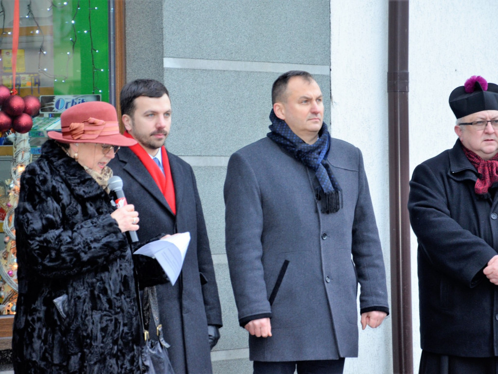 Odsłonili tablicę poświęconą szefowi Grabowskiej Kompanii Powstańczej