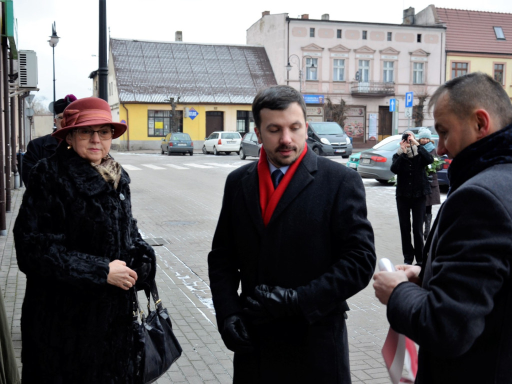 Odsłonili tablicę poświęconą szefowi Grabowskiej Kompanii Powstańczej