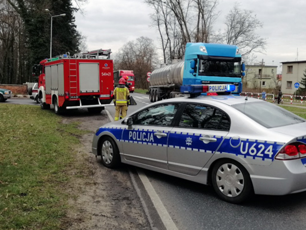 Zderzenie na krajowej ,,jedenastce``