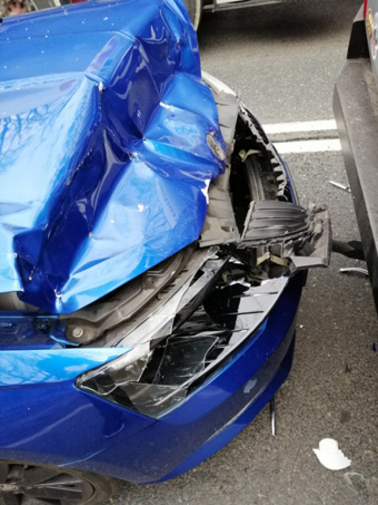 Zderzenie na krajowej ,,jedenastce``