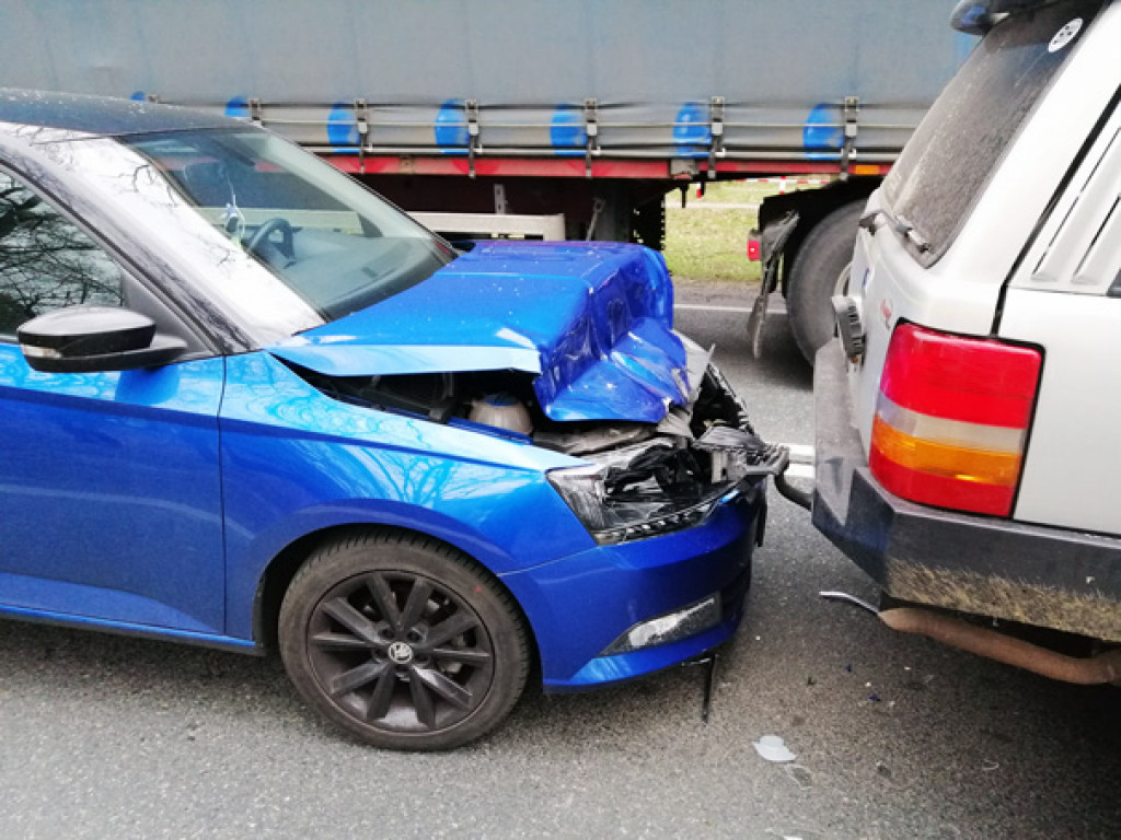 Zderzenie na krajowej ,,jedenastce``