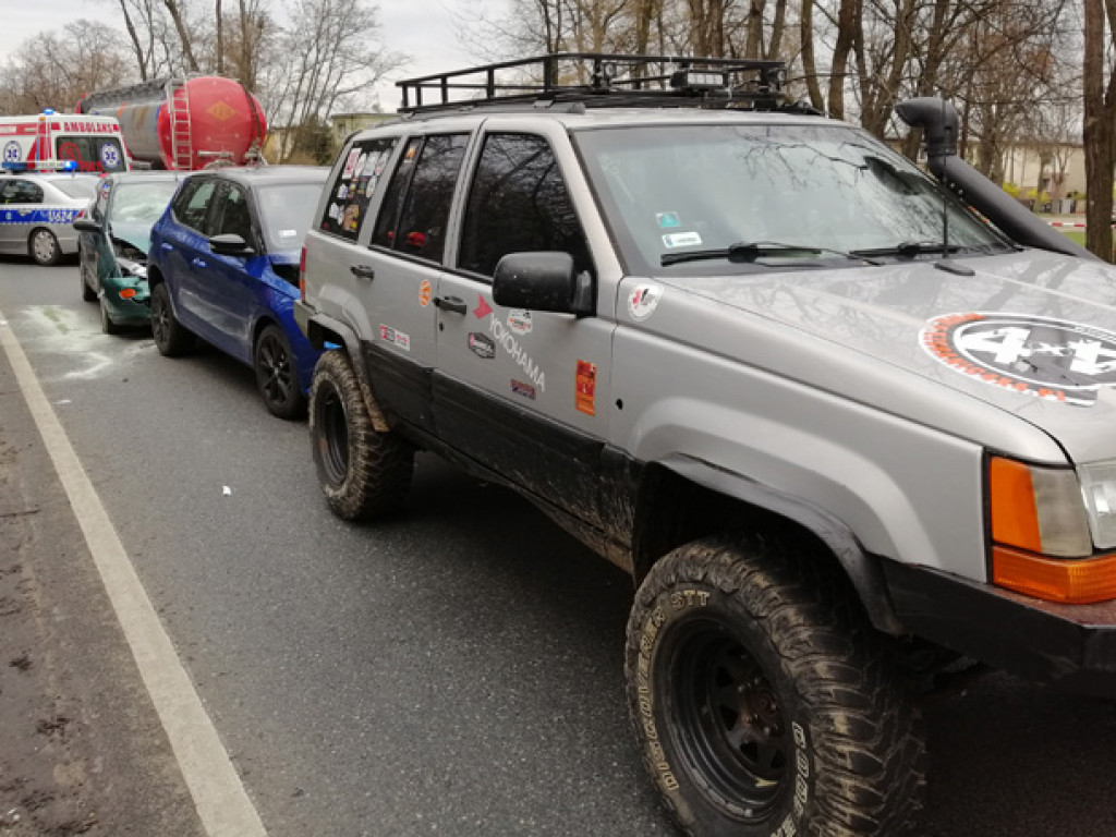 Zderzenie na krajowej ,,jedenastce``