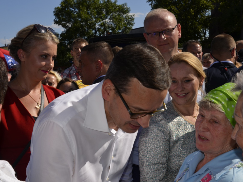 Państwo musi być z obywatelami - mówił w Ostrzeszowie premier Mateusz Morawiecki