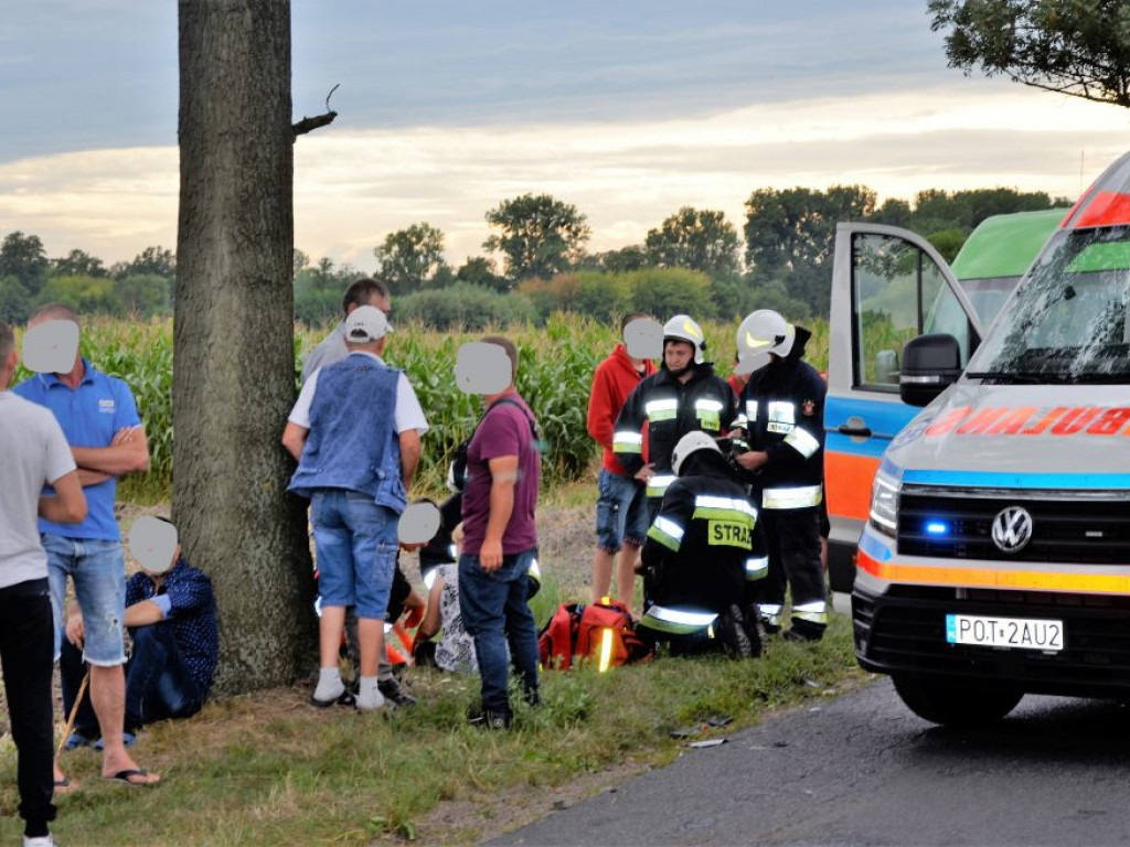 Zderzenie trzech aut