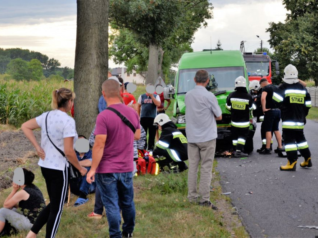 Zderzenie trzech aut