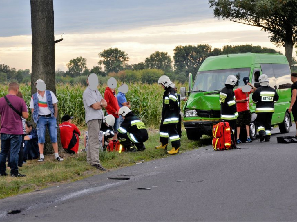 Zderzenie trzech aut