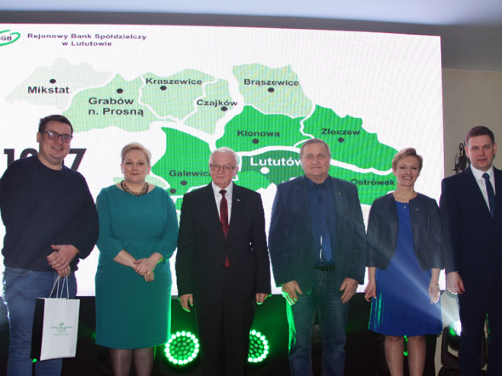 Noworoczne spotkanie biznesowe Rejonowego Banku Spółdzielczego w Lututowie
