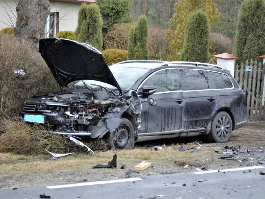 STARA KUŹNICA: W wypadku uczestniczyła dwójka dzieci
