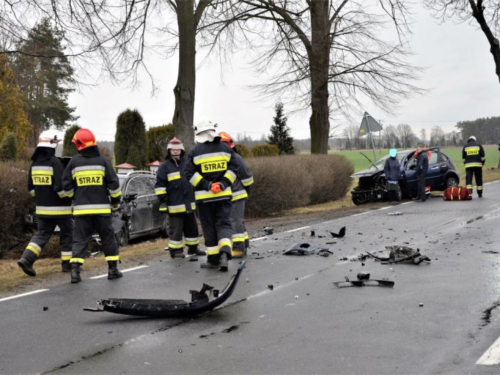 STARA KUŹNICA: W wypadku uczestniczyła dwójka dzieci