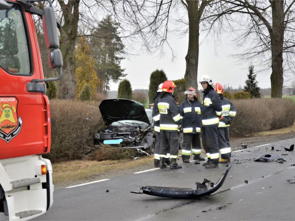 STARA KUŹNICA: W wypadku uczestniczyła dwójka dzieci