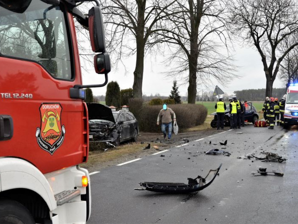 STARA KUŹNICA: W wypadku uczestniczyła dwójka dzieci