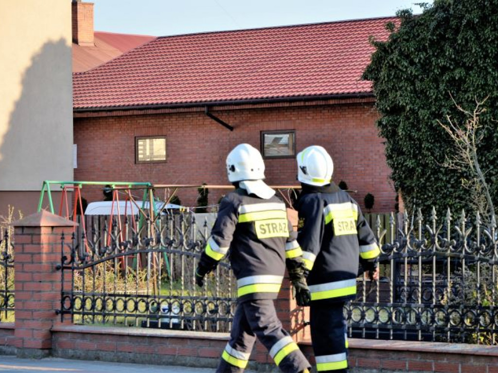 GŁUSZYNA: Pożar zakładu produkcji palet (AKTUALIZACJA)