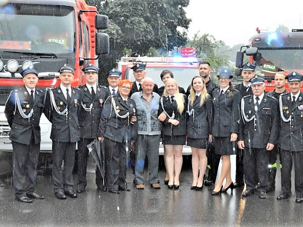 90. urodziny druha Jana Treśki. OSP Ostrzeszów nie zapomniała