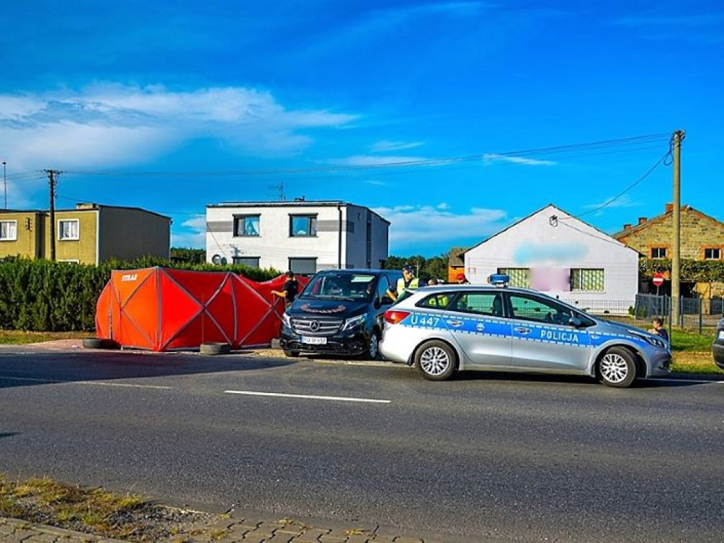 Nie żyje kierujący motocyklem marki Honda 36-letni mieszkaniec gminy Grabów