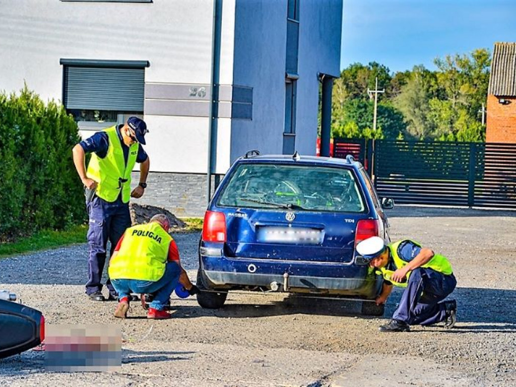Nie żyje kierujący motocyklem marki Honda 36-letni mieszkaniec gminy Grabów