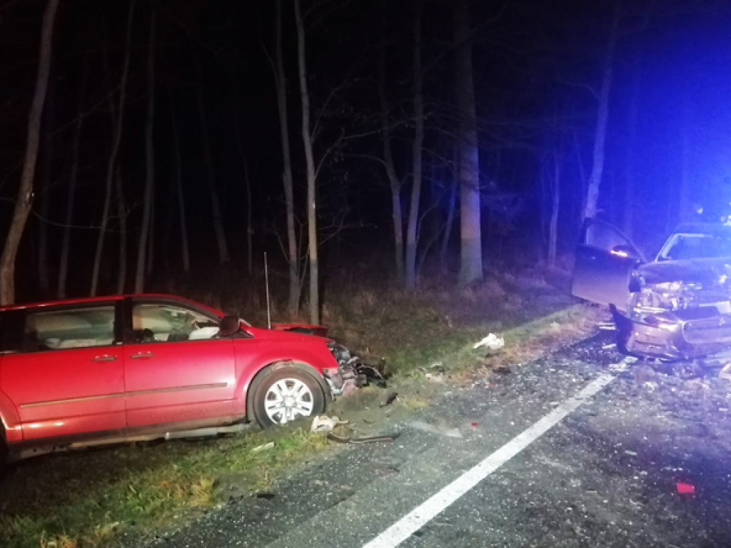 63-letni mieszkaniec powiatu ostrzeszowskiego zginął na krajowej ,,jedenastce'