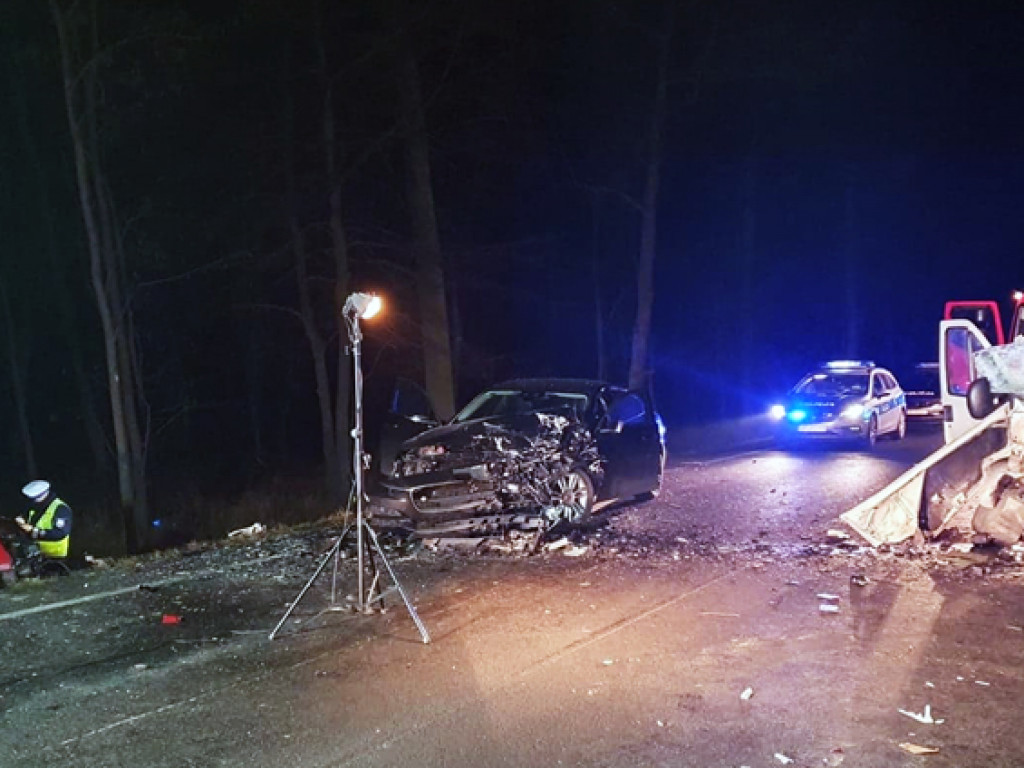 63-letni mieszkaniec powiatu ostrzeszowskiego zginął na krajowej ,,jedenastce'