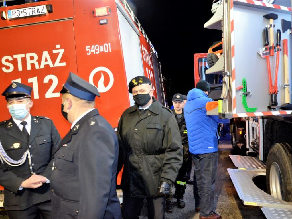 Dzisiaj do Mielcuch dotarł nowy średni wóz ratowniczo-gaśniczy