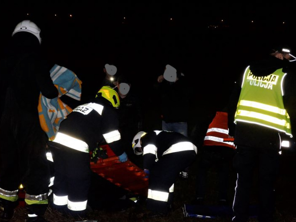 KRASZEWICE: Potrącenie dwóch pieszych