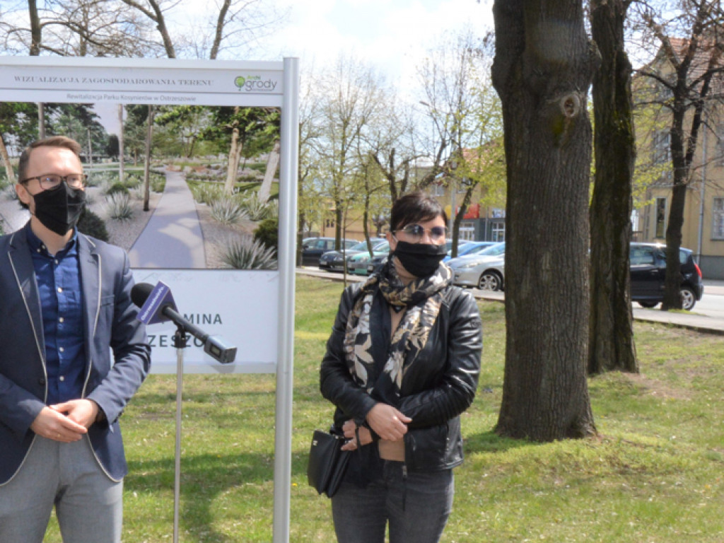 Ostrzeszów: Park Kosynierów poddany zostanie kompleksowej rewitalizacji