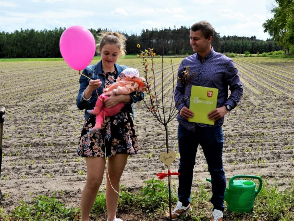 KRASZEWICE: Urodzeni w 2020 roku mają swoje drzewka