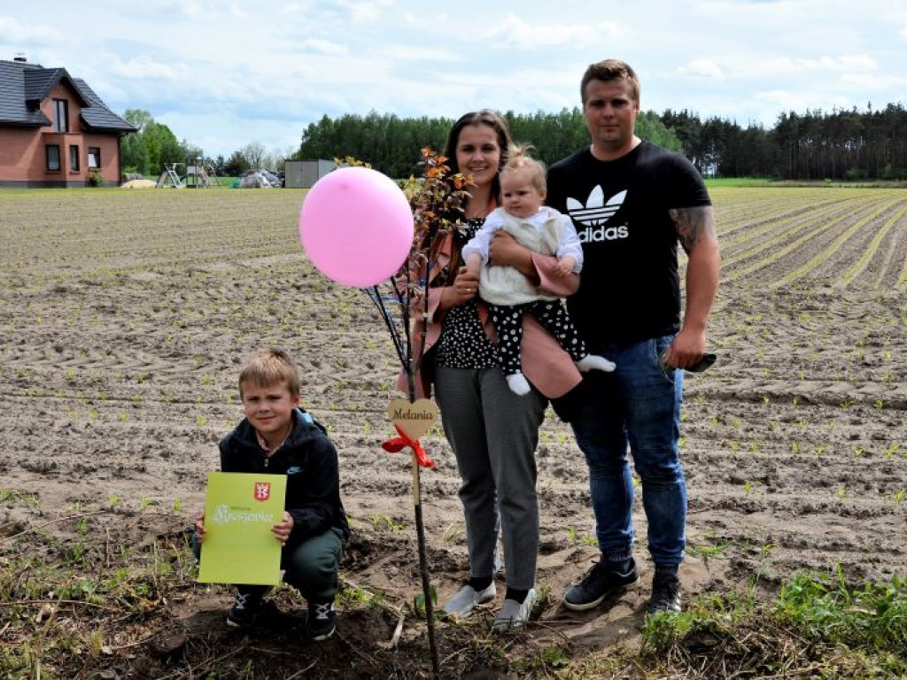 KRASZEWICE: Urodzeni w 2020 roku mają swoje drzewka