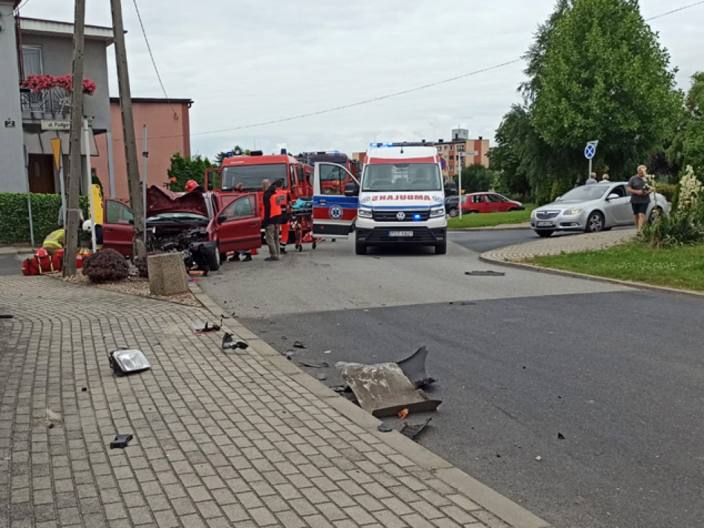 OSTRZESZÓW: Wypadek na skrzyżowaniu Podgórnej z Kamienną