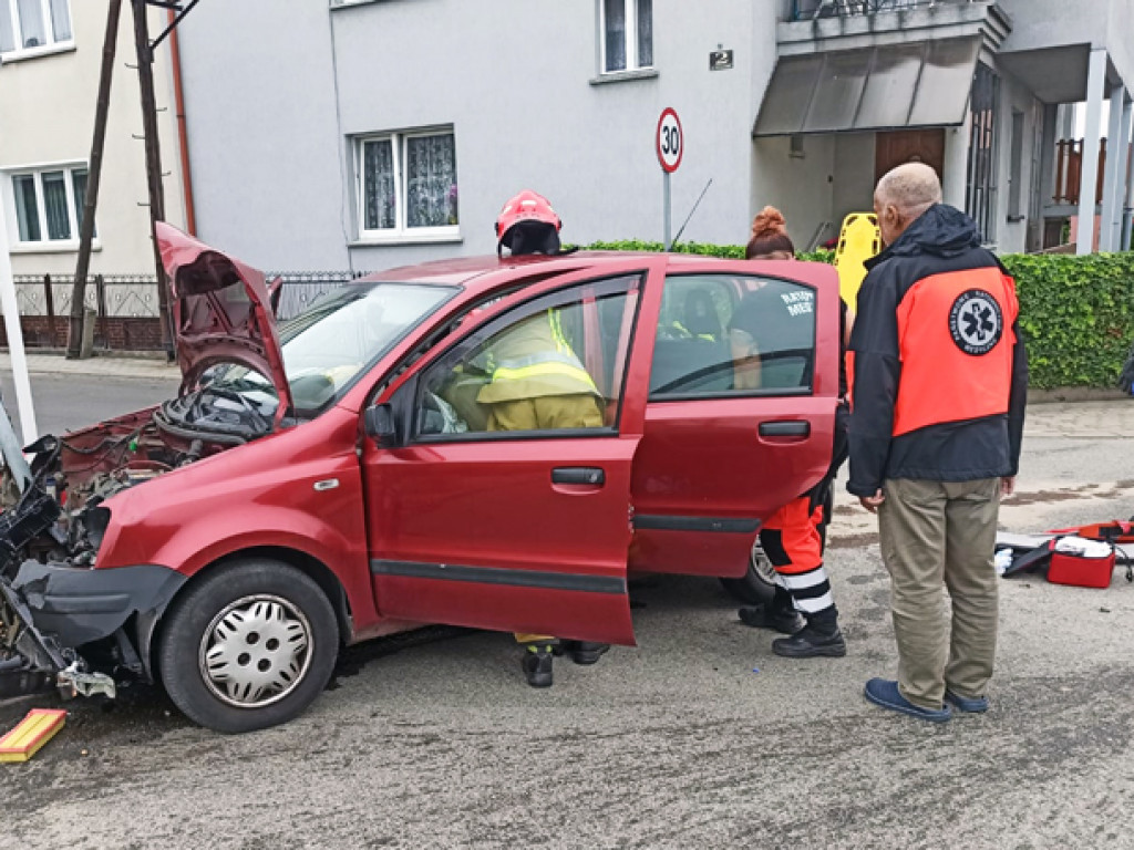 OSTRZESZÓW: Wypadek na skrzyżowaniu Podgórnej z Kamienną