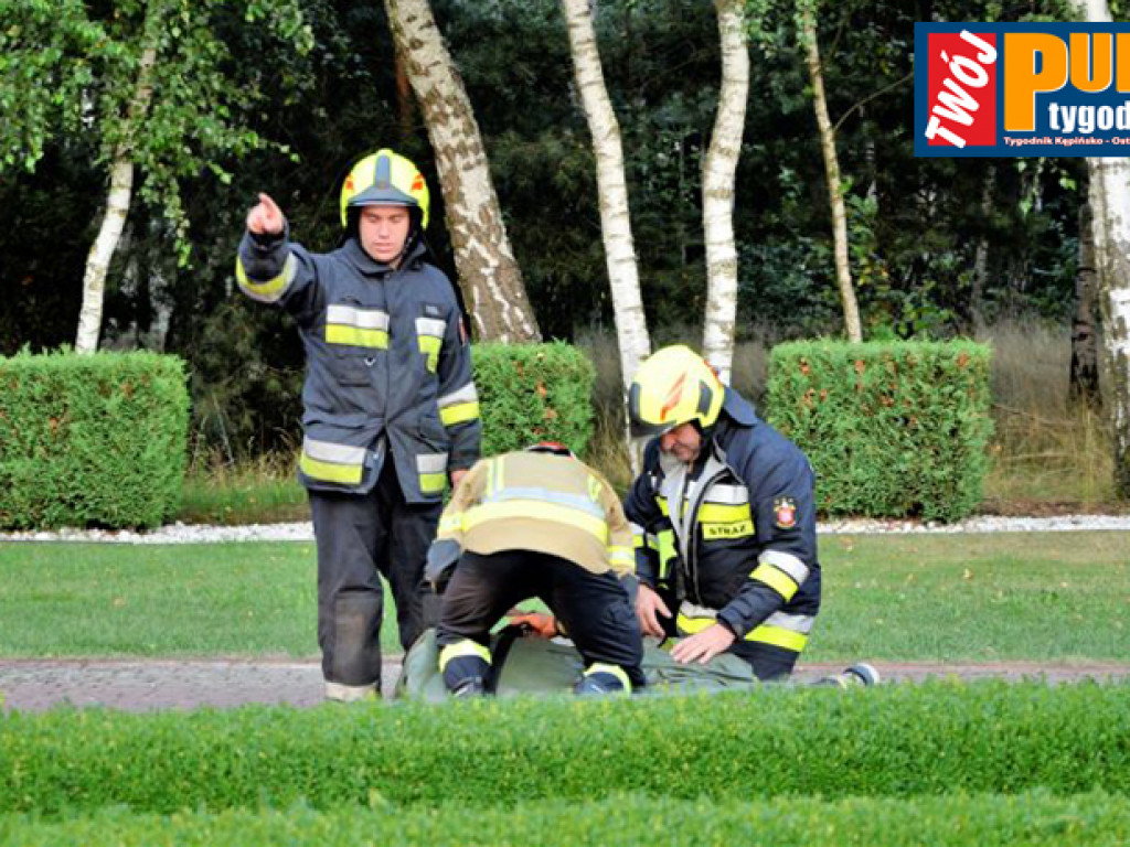 KRASZEWICE: Tymczasowy areszt dla Ukraińca, który włamał się do domu i nie chciał zejść z dachu (FILM)