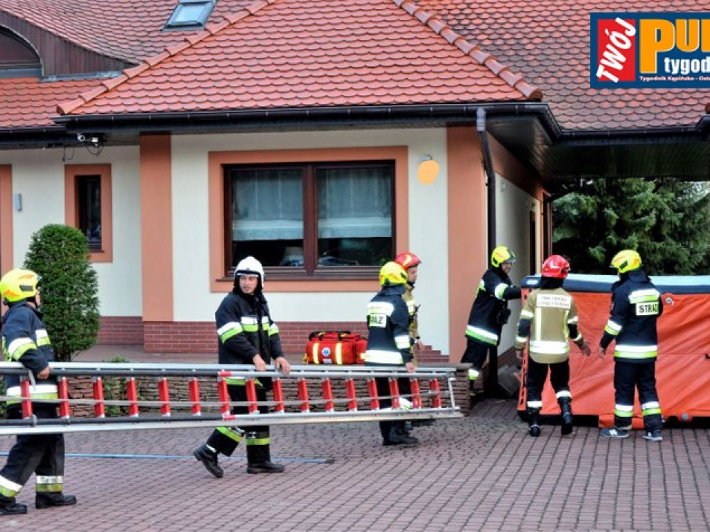KRASZEWICE: Tymczasowy areszt dla Ukraińca, który włamał się do domu i nie chciał zejść z dachu (FILM)