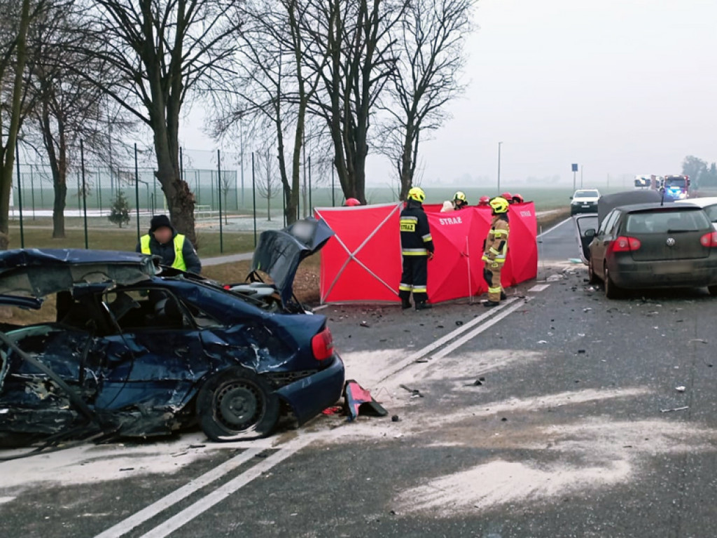 21-letni kierowca audi zginął na drodze